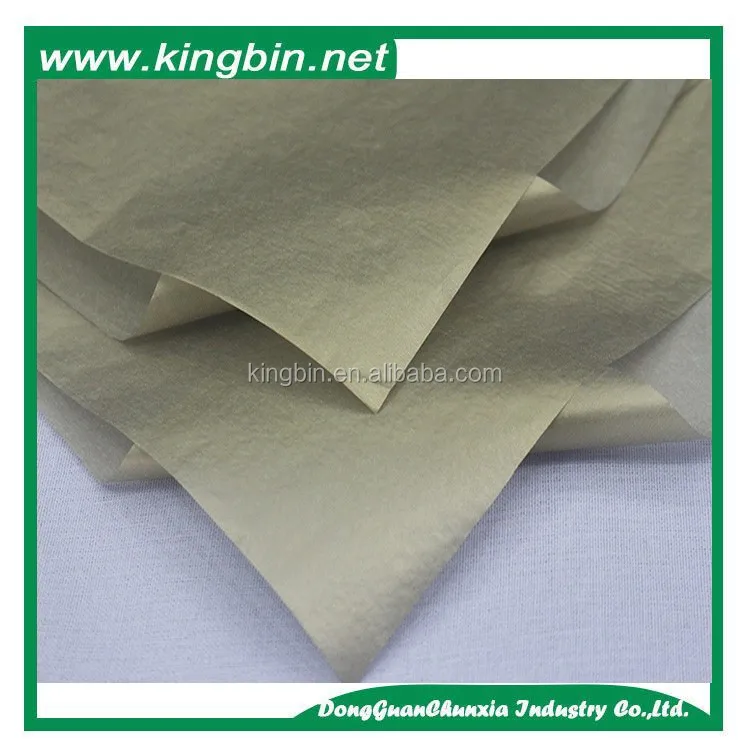 factory custom printed metallic gold gift wrapping tissue paper