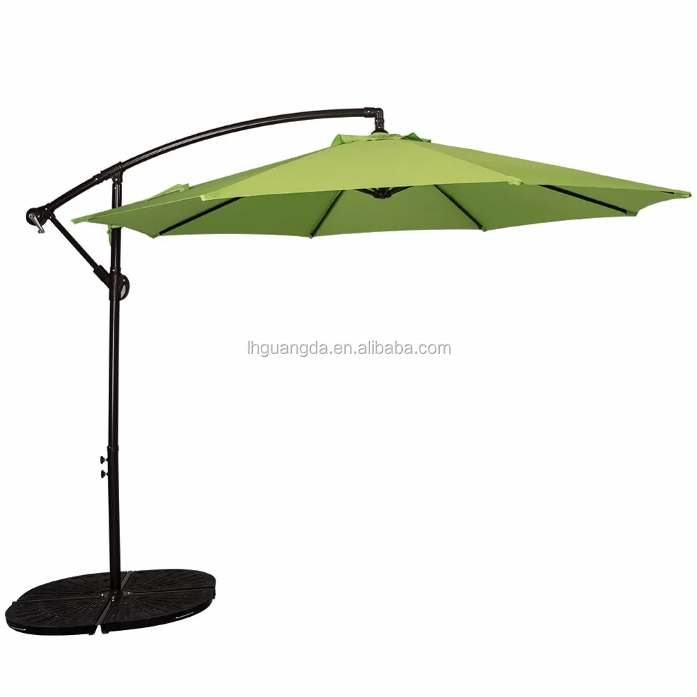 sunshade offset hanging outdoor patio umbrella