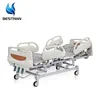 BT-AM102 medical 3 functions cheap manual 3 cranks clinical mobile with abs siderails patient hospital beds price