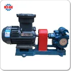 Electric self suction lubrication hydraulic lube oil transfer gear pump