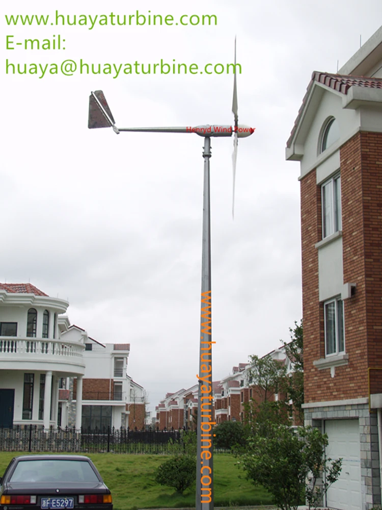 5kw wind turbine for villa