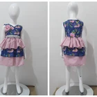 Generous summer 2018 kids set cotton clothing girls' dresses