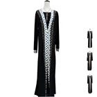 Fancy New Fashion Hot Wholesale Long Muslim Arab Lady Dubai Abaya Kaftan
