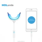 Portable personal dental care products mini LED teeth whitening light