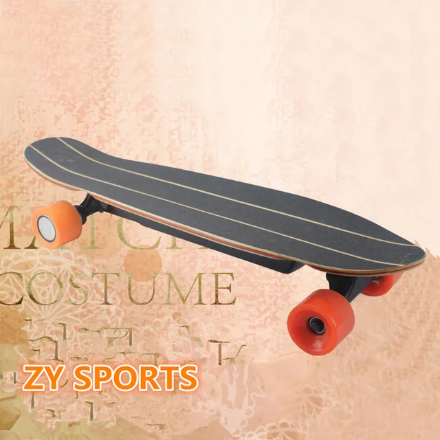 Dual Hub Motor Remote Control Wheels Electric Skateboard maple wood deck