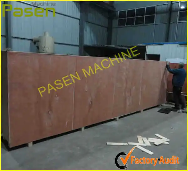 pallet block machine after packing