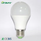 A60 Wholesale ac 220v 7W 9W 12W energy saving lamp led bulb e27 b22