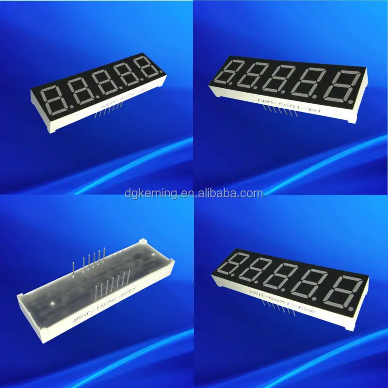 5 digit 7 segment led display manufacturer super red 0.56 inch 5 digit 7 segment display