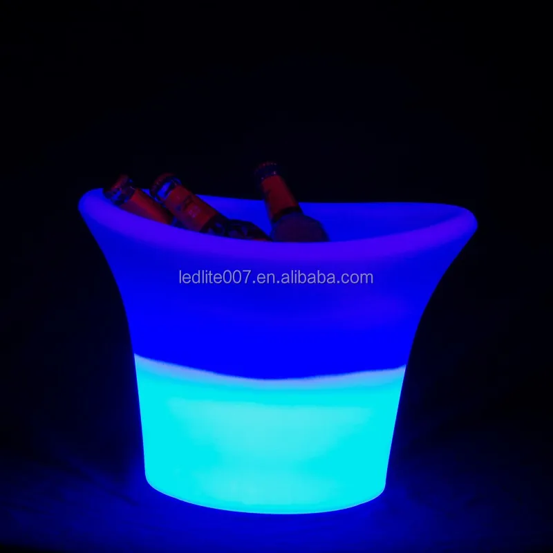 商業ledプラスチック長方形のアイスバケット仕入れ・メーカー・工場