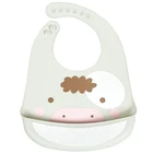 Customized Logo BPA Free Bandana Drool Baby Silicone Bibs