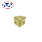 Fs3043 metal book plum shaped corner for case parts
