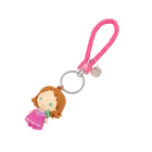Handmade Custom Rubber Soft Pvc Keyring Promotional 3d Character Gift Key Ring Strap Keychain