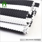 Hot Sale Mulinsen Textile Polyester Striped Bubble Rice Jacquard Knit Fabric of Jacquard for Women Dress