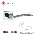 Lexury lever bedroom furniture door handle on rose