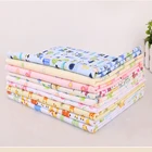 Bamboo Fiber Newborn Infant Waterproof Changing Cover Breathable Mat Baby Diaper Urine Pad Two-sided Available