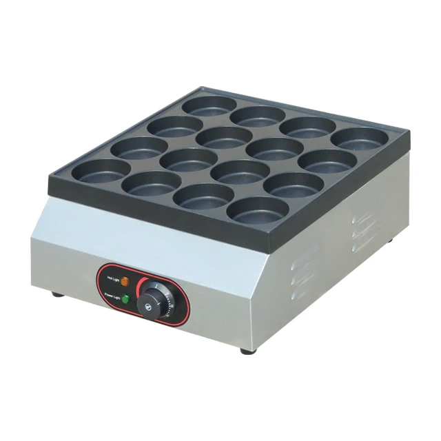 Restaurant  Equipment 16 Holes Commercial Telur Burger Maker Mini Burger Maker Machine Hamburger Grill Machine  EM-3B