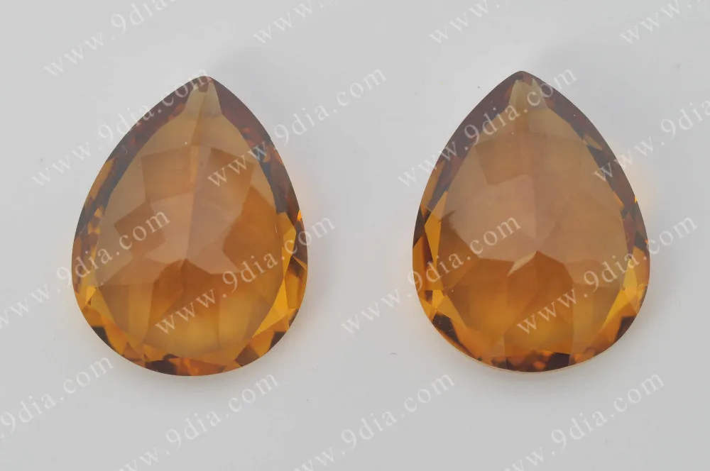 Large Pear Shape Created Amethyst Crystals Natural Quartz Gemstone Star-Shaped Stone Factory Price From Original Source