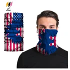 Wholesale Seamless Man American Flag Headwear Bandana