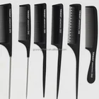 Custom carbon strong heat-resisting hair cutting comb wholesale