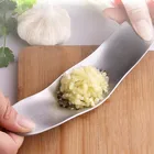 Stainless Steel Vegetable Dicer Kitchen Tools Garlic Rocker Crusher Garlic Press