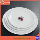 7-14inch Round Hotel Banquet Used Melamine Tableware imitation Porcelain Dinner Plate