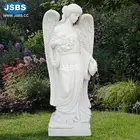 Natural Tombstone Marble Tombstone European Decorative Hand Carved Natural White Marble Custom Tombstone