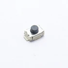 2mm height 50mA 12V DC push on push off tact switch