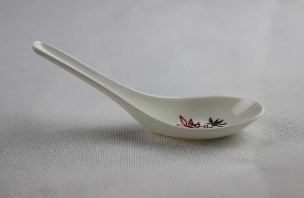 Melamine chinese style spoon