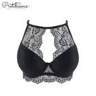 High Quality Black Sexy Net Ladies Transparent Bra Photos