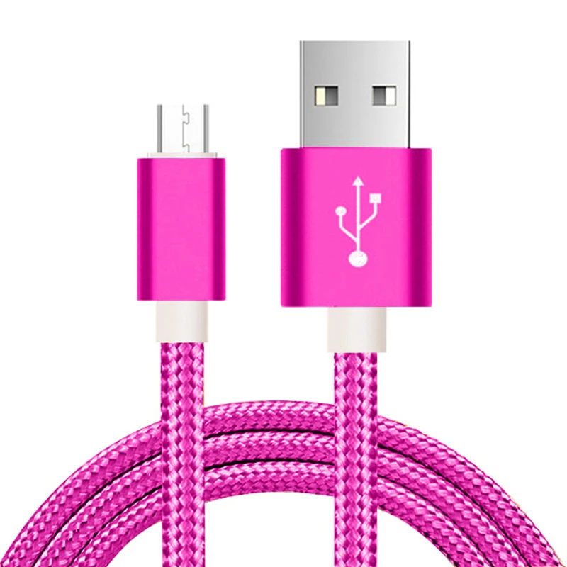 Factory Price android data charging micro usb cable 3ft 6ft 10ft for Samsung android device - ANKUX.COM