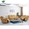 Custom big modern sofa set leather, general room specific massage recliner sofa, genuine leather sofa set recliner on sale