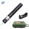 2017 New Products High Power 100mw 301 Green laser pointer torch Wavelength 532nm Focusable Laser with Burning Effect