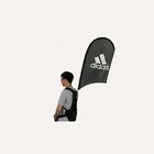 Mobile digital billboard outdoor street banner backpack walking billboard