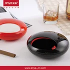 D535 UFO-shaped glass ashtray promotion plastic ashtray