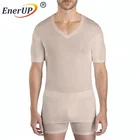 لياقة رياضة رجل الملابس سلس عرق والدليل القمصان
