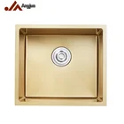 Korea restaurant sink tops fashion undermount wash square stainless steel deep kitchen sink
