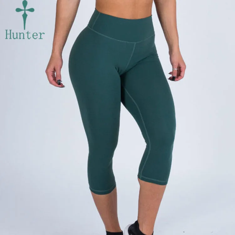 hunter green workout leggings