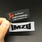 Custom Label Clothes Embroidery Patch Fashion Woven Labels for Clothing