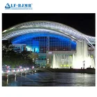 Fast assembly low cost steel structure exhibition hall