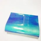 PU special design coating metallic leather with glossy surface for bags