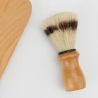 D810 beard cleaning wholesale wooden handle mens horse hair shaving brush