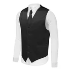 Premium Factory directly supply black vest mens