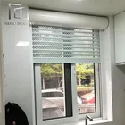 Teeyeo New design PVC Sliding window with aluminum manual or electric Roller Shutter