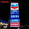 COSUN Flexible Scrolling Digital Message Text Gas Station LED Advertising signs