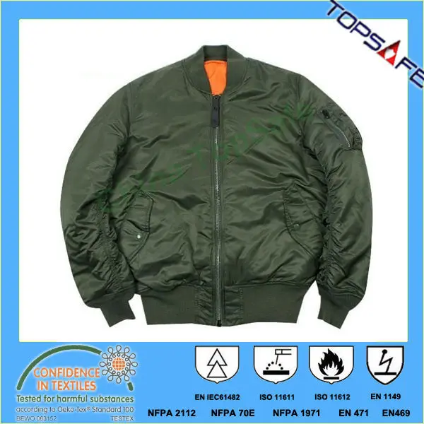 en11611/en11612 pilot safety jacket for airforce