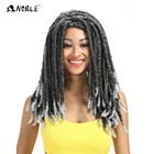 Rebecca Fashion Noble gold synthetic hair machine made crochet braid hair wig