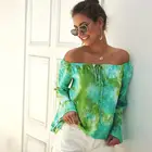 373841 off shoulder Boat Neck Top with more color to choose