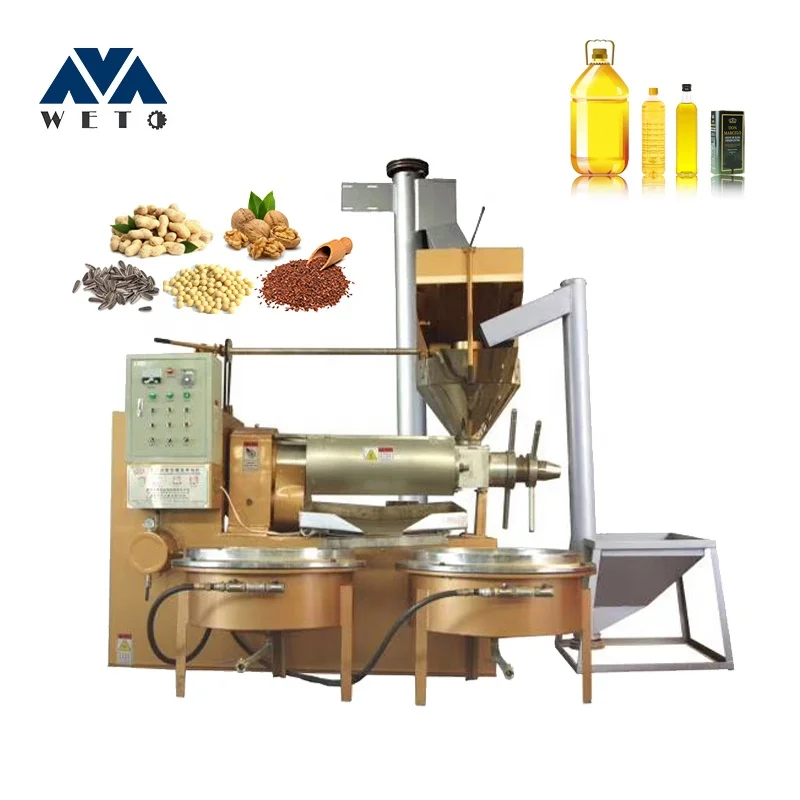 black and flax seed oil press machine