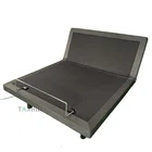 bed room furniture modern slatted electric Queen King wall bed frame adjustable bed with usb