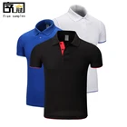 Wholesale pique cotton 65% cotton 35% polyester short sleeve polo shirts for men custom logo